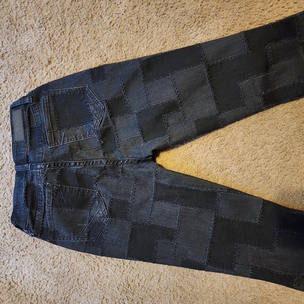 Patchwork Denim Jeans